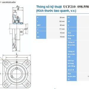 Gối đỡ UCF210