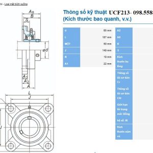 Gối đỡ UCF213